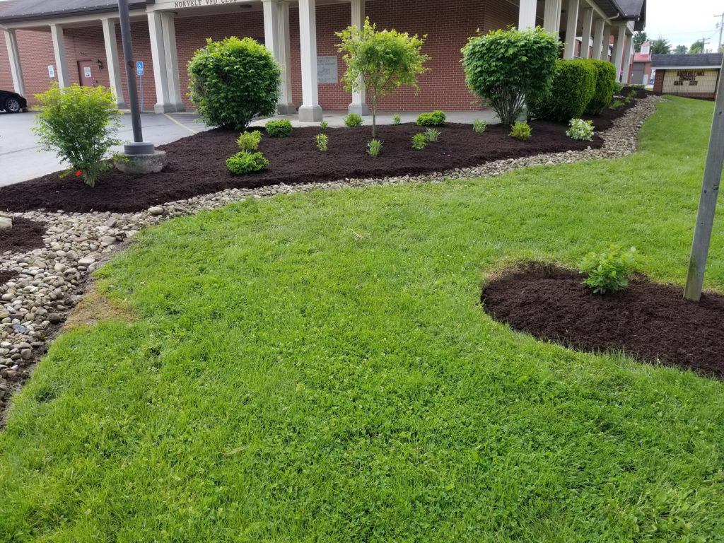 Norvelt Fire Department Landscaping After2