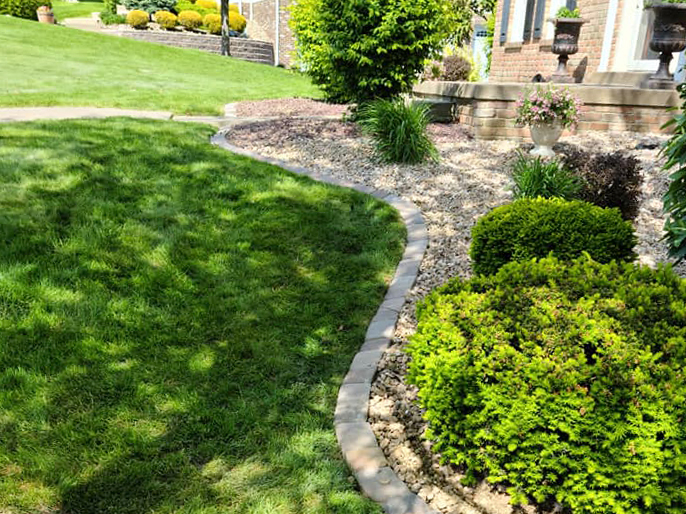  Residential Property -Youngwood, PA (Cherry Creek)Landscaping (Paver Edging) After 4